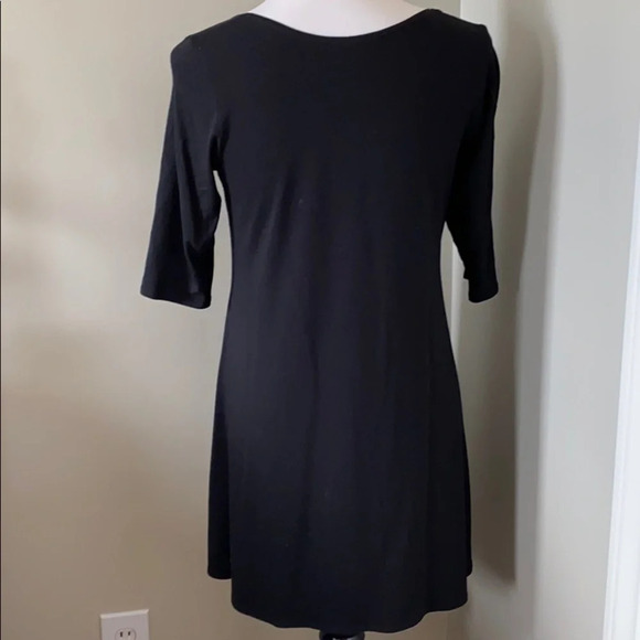 {Eileen Fisher} Black Tunic, like new Sz Small - Picture 4 of 6